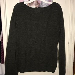 Olive green sweater